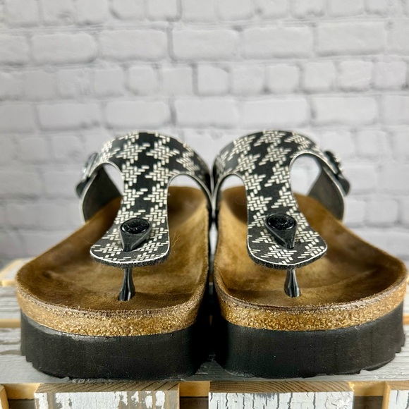 Birkenstock Papillio Gizeh Platform, Knotted Black, Size 36 Regular Width - Picture 3 of 15